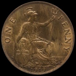 1919 George V Penny Reverse