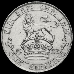 1923 George V Silver Shilling Reverse