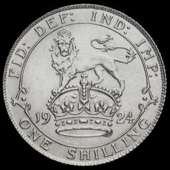 1924 George V Silver Shilling Reverse