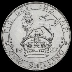 1927 George V Silver Shilling Reverse