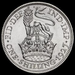 1927 George V Silver Shilling Reverse