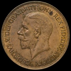 1928 George V Penny Obverse