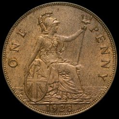1928 George V Penny Reverse