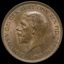 1929 George V Penny Obverse