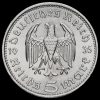 Germany 1935 Silver 5 Reichsmark Obverse
