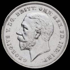 1935 King George V Rocking Horse Silver Jubilee Crown Obverse