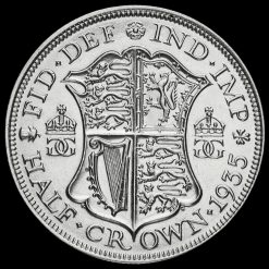 1935 George V Silver Half Crown Reverse