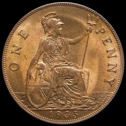 1935 George V Penny Reverse